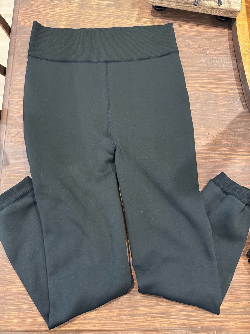 Free Country Black Faux Fur Lined Leggings